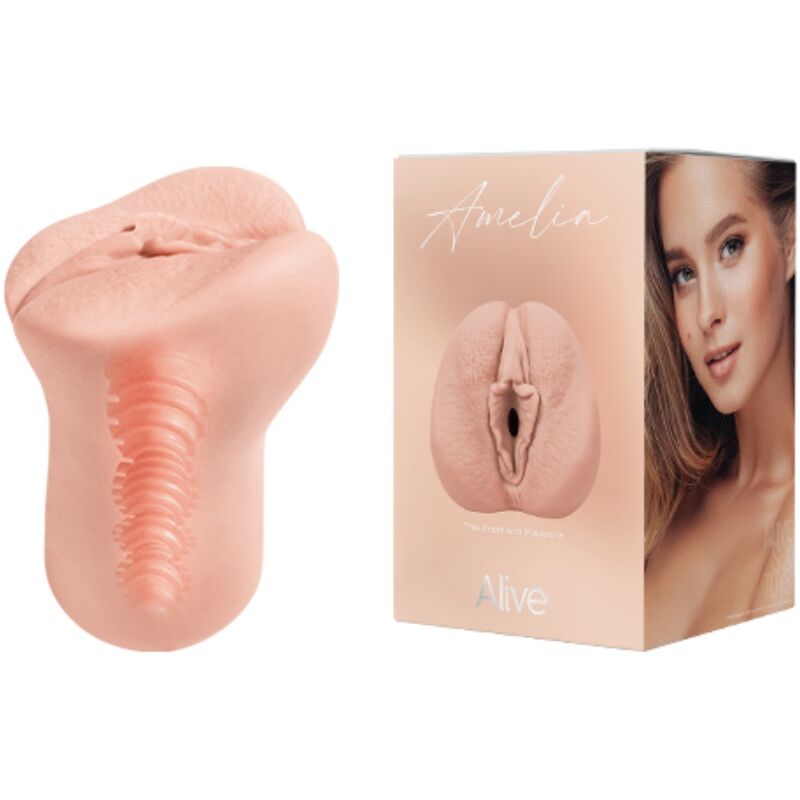 ALIVE - FLEX MASTURBADOR MASCULINO VAGINAL TAMANHO M