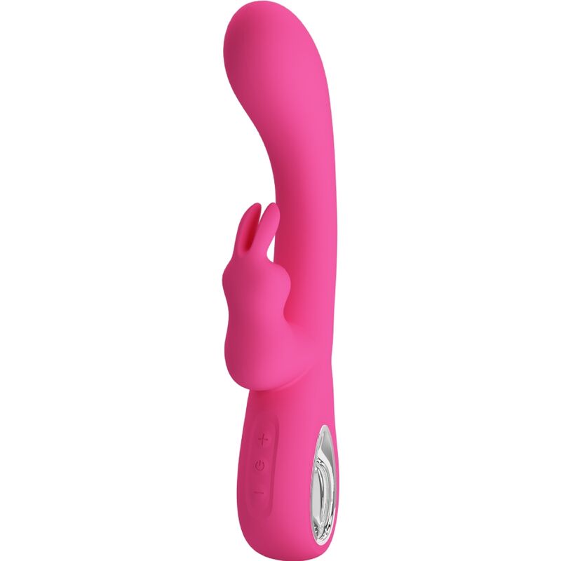 PRETTY LOVE - NOVAK RABBIT VIBRADOR 12 VIBRAÇÕES ROSA