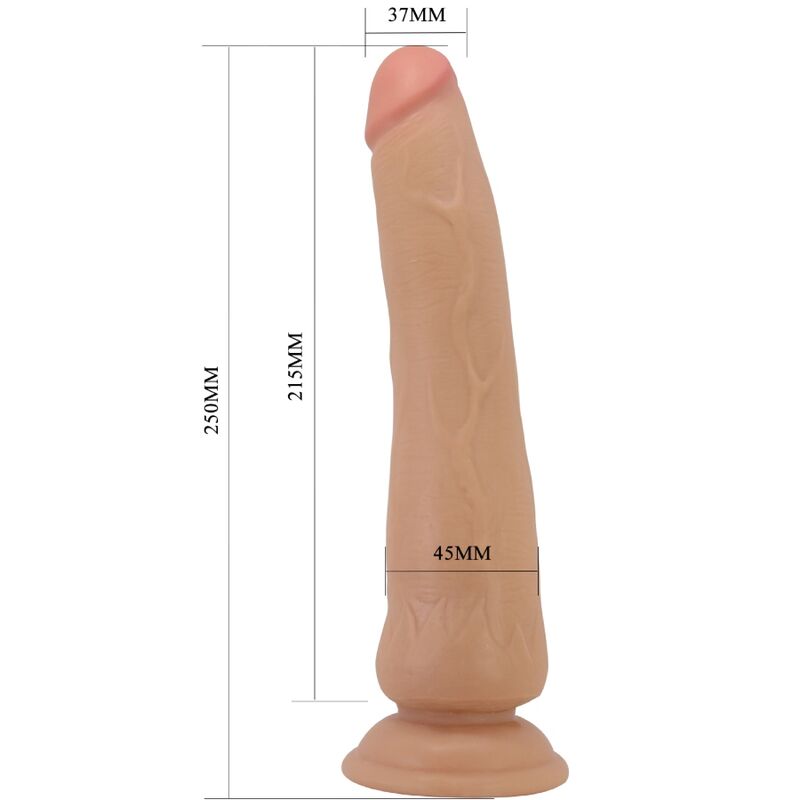 PRETTY LOVE - TIEMEYER DILDO REALISTA 25 CM CARNE