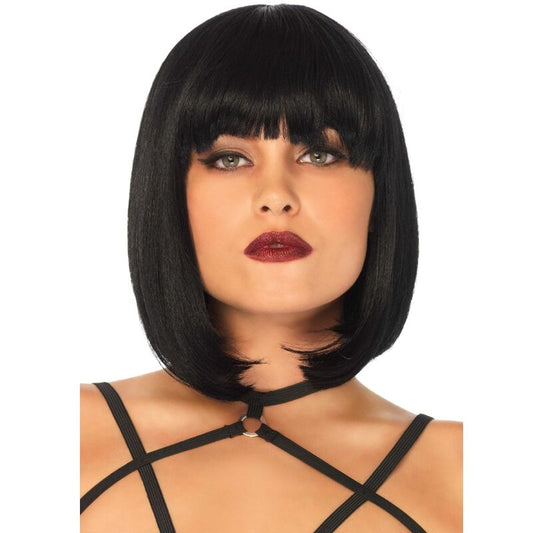 LEG AVENUE - SHORT NATURAL BLACK BOB WIG