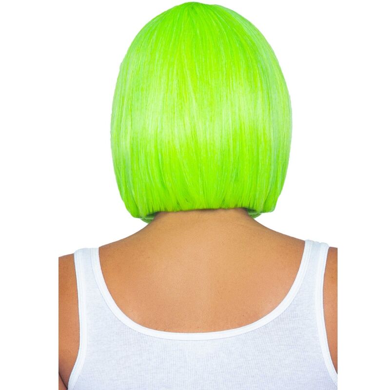 LEG AVENUE – NEONGRÜNE FLUORESZIERENDE BOB-PERÜCKE