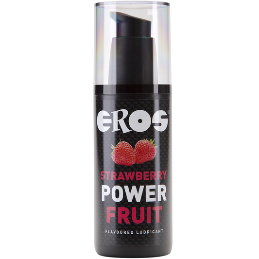 EROS POWER LINE - STRAWBERRY POWER FRUIT FLAVORED LUBRICANT 125 ML