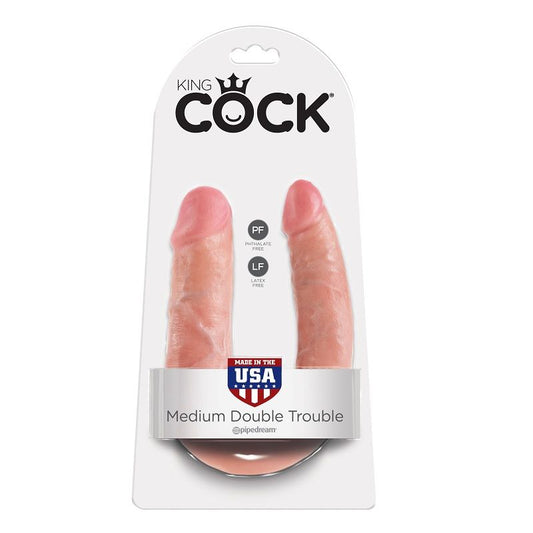 KING COCK - U-SHAPED MEDIUM DOUBLE TROUBLE MEAT