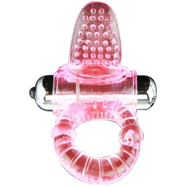 BAILE - SWEET ABS 10 RITMOS ANEL VIBRADOR ROSA ANEL PARA O PÊNIS