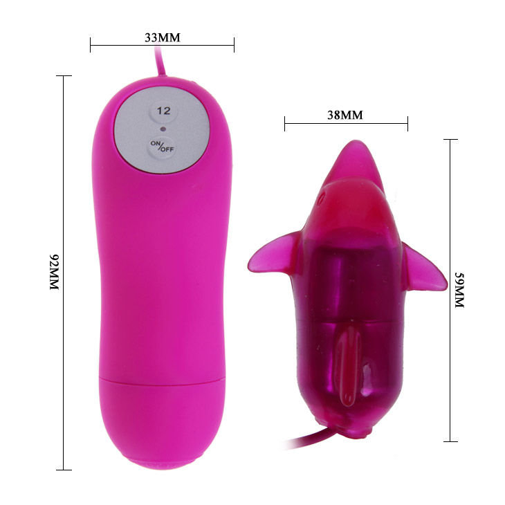 BAILE - VIBRADOR GOLFINHO SECRETO PRETTY LOVE 12V