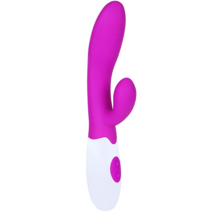 PRETTY LOVE - VIBRADOR ALVIS COM ESTIMULADOR DE CLITÓRIS