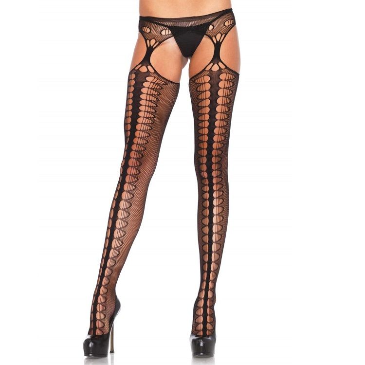 LEG AVENUE - WITH EXCLUSIVE BLACK GARTER