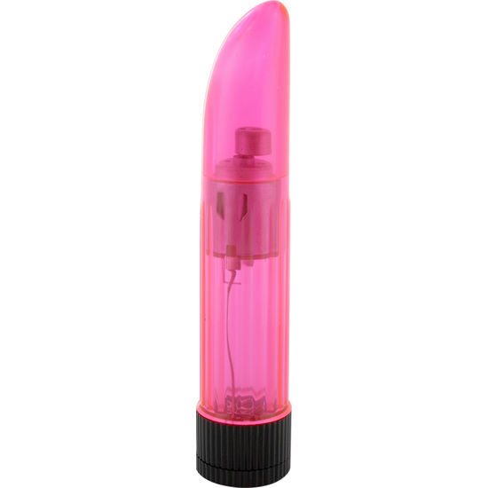 SEVEN CREATIONS - VIBRADOR CRISTAL TRANSPARENTE SENHORA ROSA