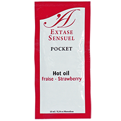 SENSUAL EXTASE - STRAWBERRY STIMULATING OIL 10 ML