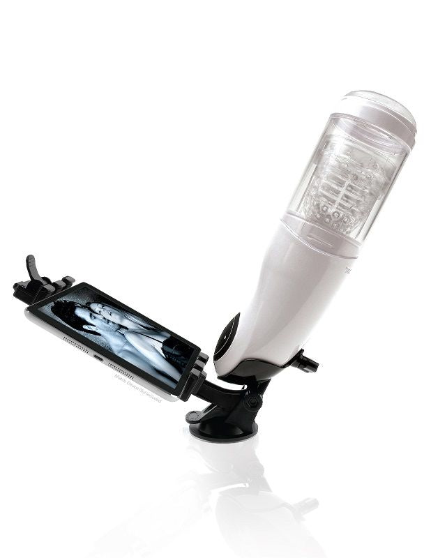 EXTREME TOYZ - PDX MEGA BATOR USB-MASTURBATOR FÜR MÄNNLICHE VAGINA, WEISS