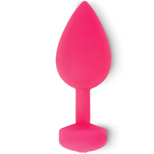 G-VIBE - FUNTOYS GPLUG LARGE NEON PINK RECHARGEABLE ANAL VIBRATOR 3.9 CM