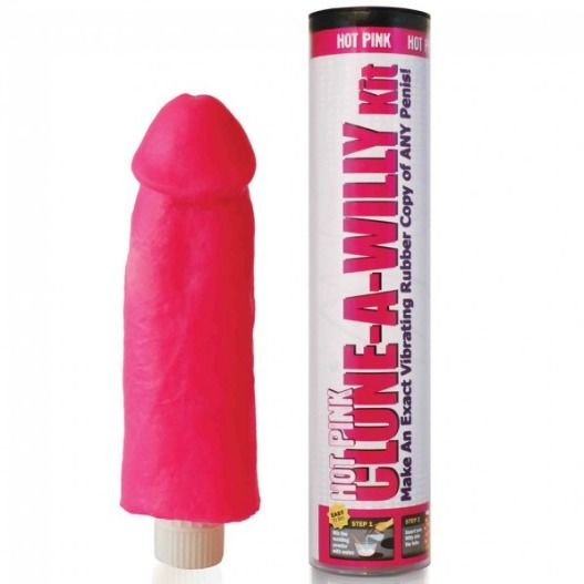 CLONE WILLY - WITH INTENSE PINK PENIS WILLY