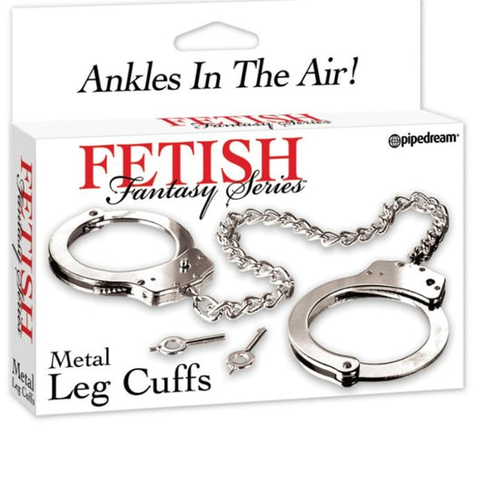 FETISH FANTASY SERIES - METAL LEG CUFFS