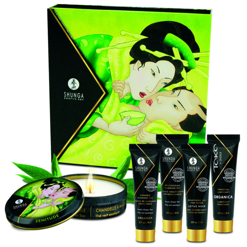 SHUNGA - KIT DE CHÁ VERDE ORGÂNICO SECRET GEISHA