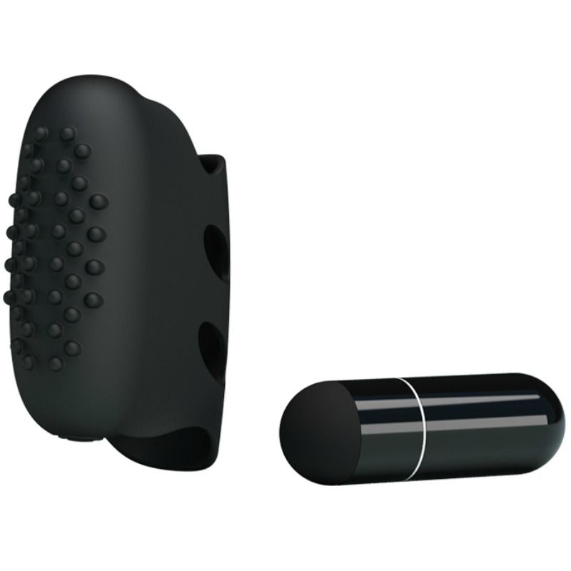 PRETTY LOVE - STEWARD BLACK VIBRATING THIMBLE