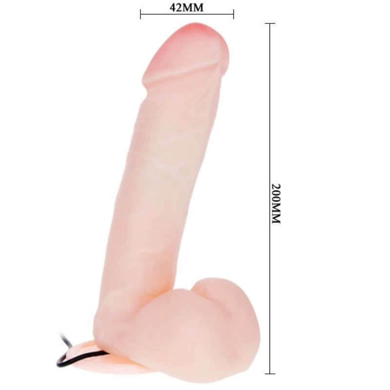 BAILE - REALISTISCHER VIBRIERENDER DILDO 20 CM