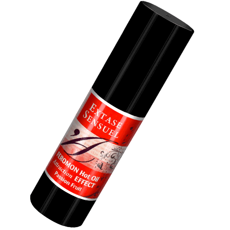 SENSUAL EXTASE - HEAT EFFECT MASSAGE OIL WITH PASSION FRUIT PHEROMONES 30 ML