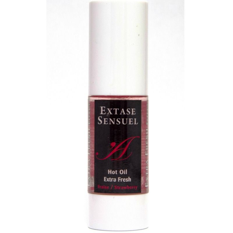 SENSUAL EXTASE - MASSAGE OIL WITH EXTRA FRESH STRAWBERRY EFFECT 30 ML