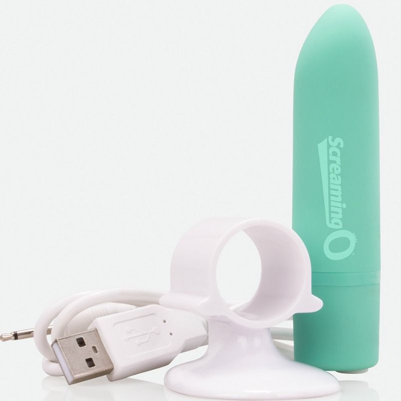 SCREAMING O - MASSAGER RECARREGVEL POSITIVO VERDE