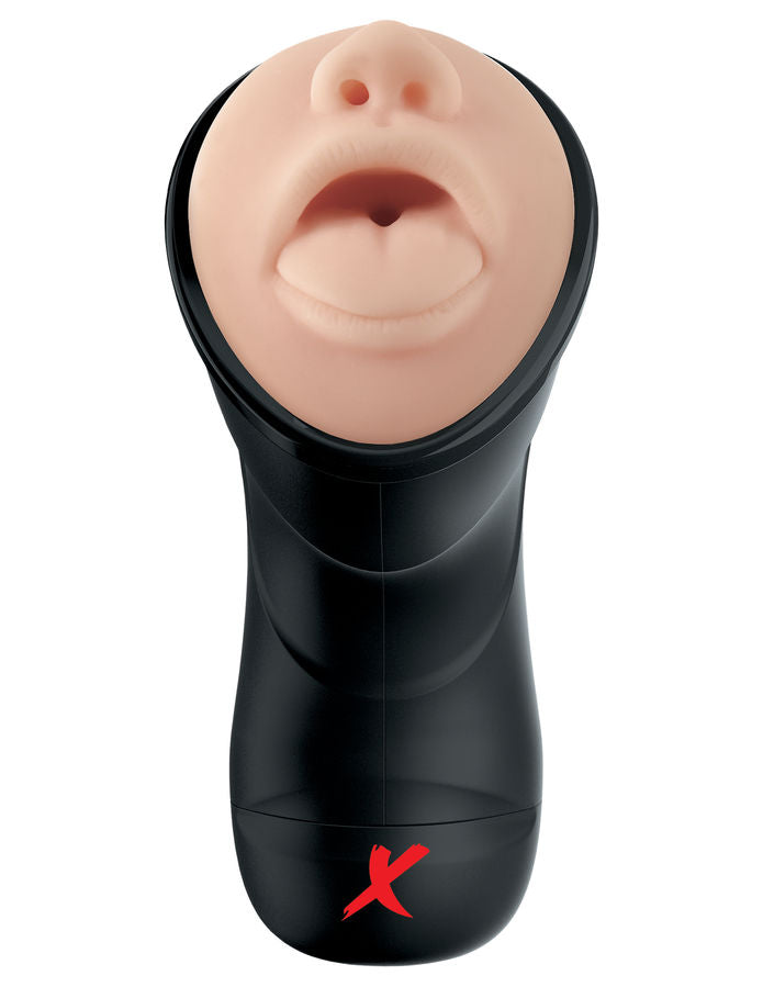 PDX ELITE - GARGANTA PROFUNDA VIBRADOR STROKER