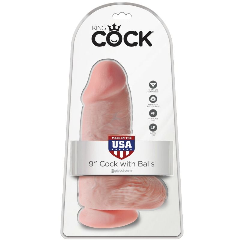 KING COCK - REALISTISCHER DICKER PENIS 23 CM