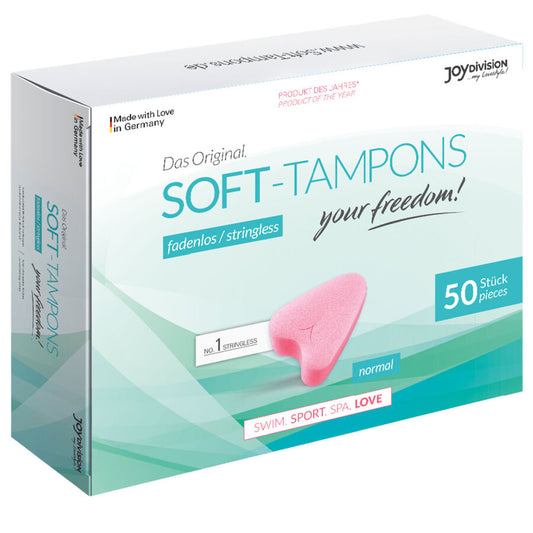 JOYDIVISION SOFT-TAMPONS - ORIGINAL SOFT-TAMPONS 50 UDS