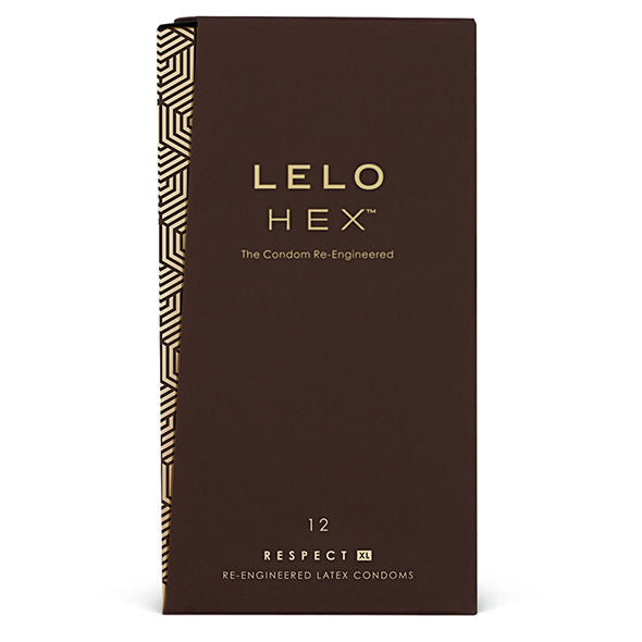 LELO - HEX PRESERVATIVOS RESPEITO XL 12 PACK