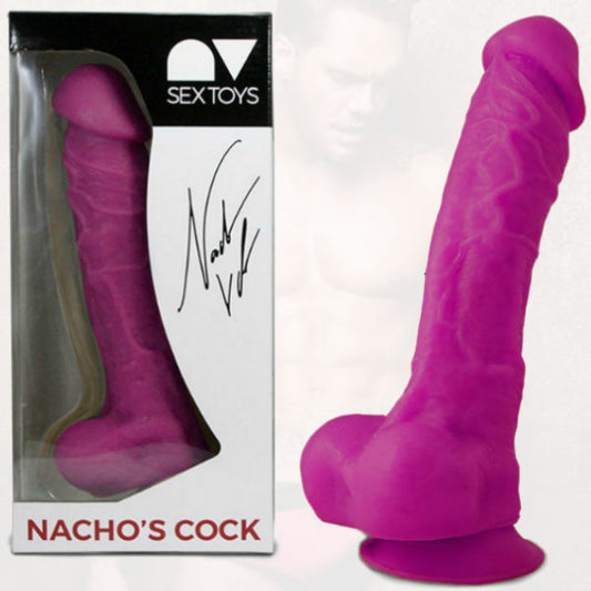 NACHO VIDAL - REPLIK DES PENIS VON NACHO VIDAL, 24 CM, ROSA