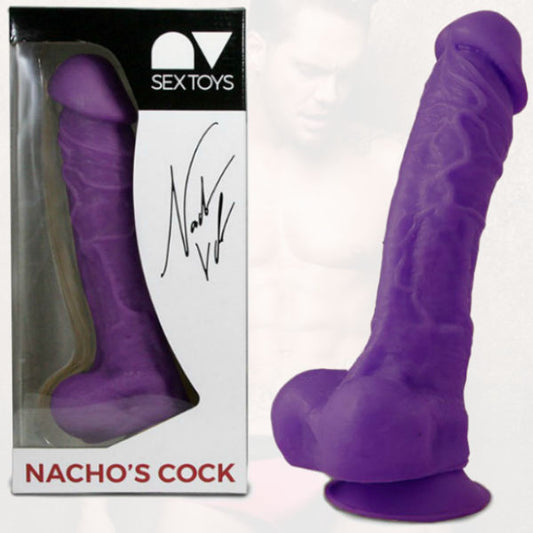 NACHO VIDAL - NACHO VIDAL GELENKBARER PENISPLICA 24 CM LILA