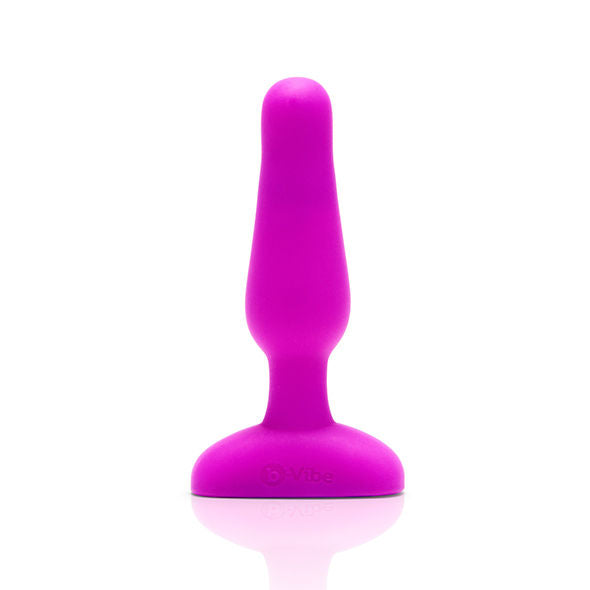 B-VIBE - NOVICE CONTROLE REMOTO PLUG ANAL FÚCSIA