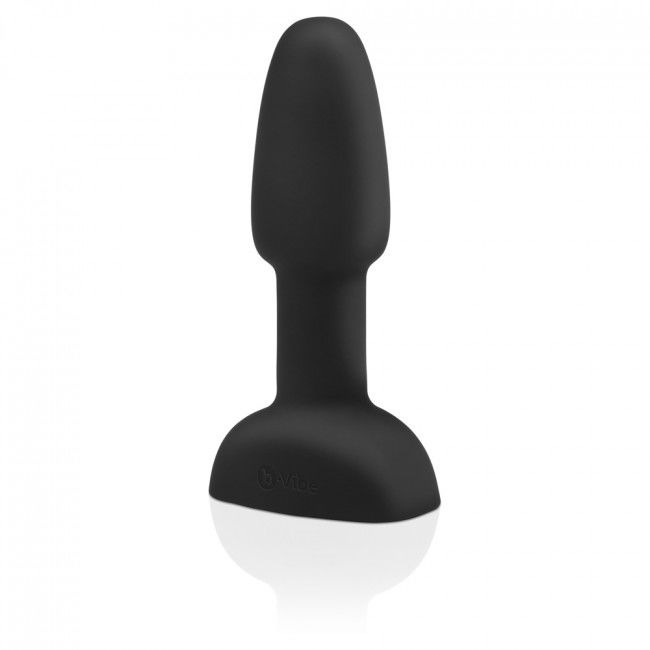 B-VIBE - PLUG ANAL DE CONTROLE REMOTO RIMMING PETITE PRETO