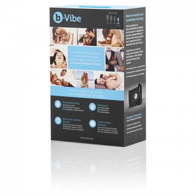 B-VIBE - PLUG SNUG 1 PRETO