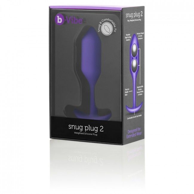 B-VIBE - SNUG 2 LILA ANALSTECKER