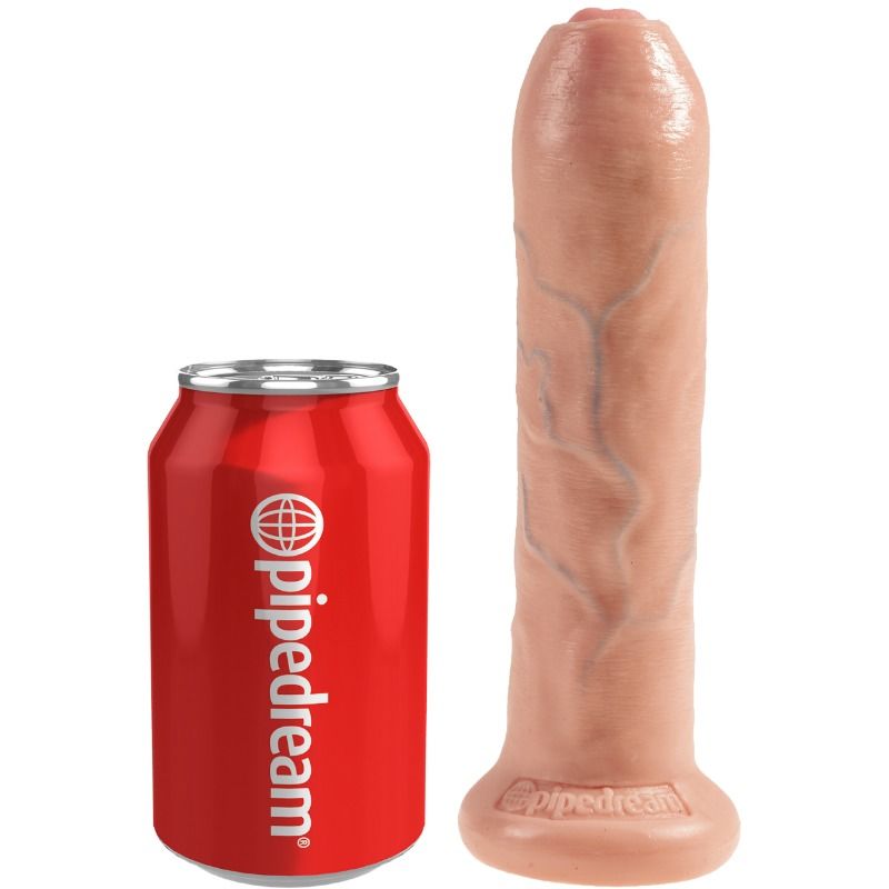 KING COCK - DILDO REALÍSTICO CARNE SEM CORTES 21 CM