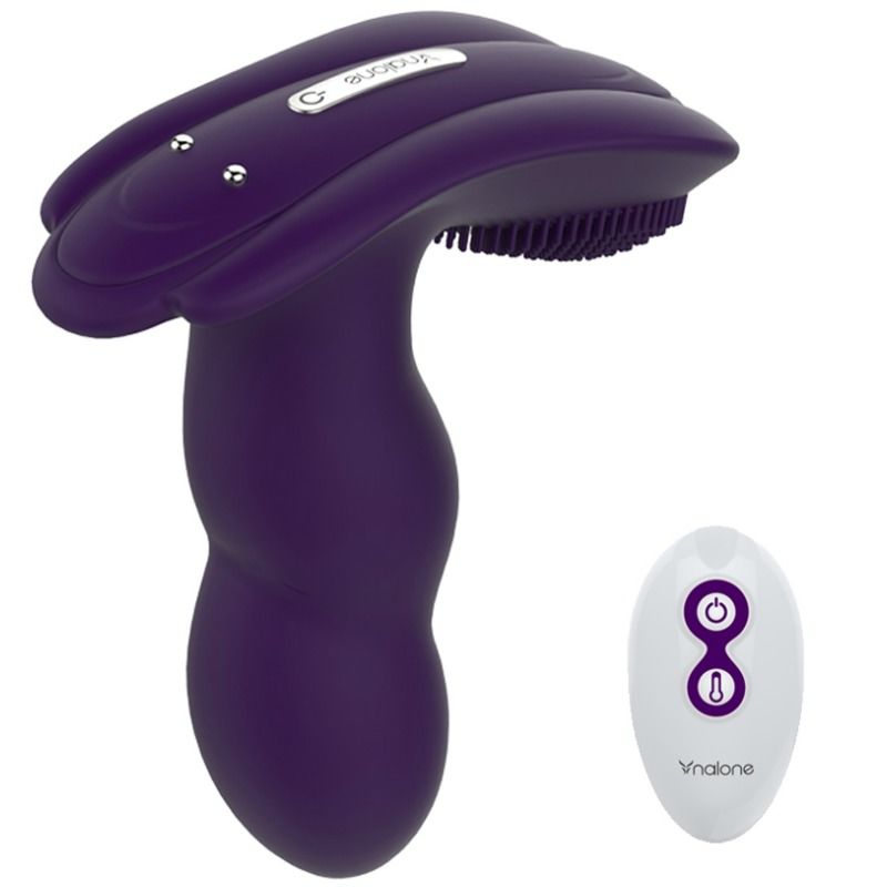 NALONE - MASSAGER DE CONTROLE REMOTO LOLI - ROXO