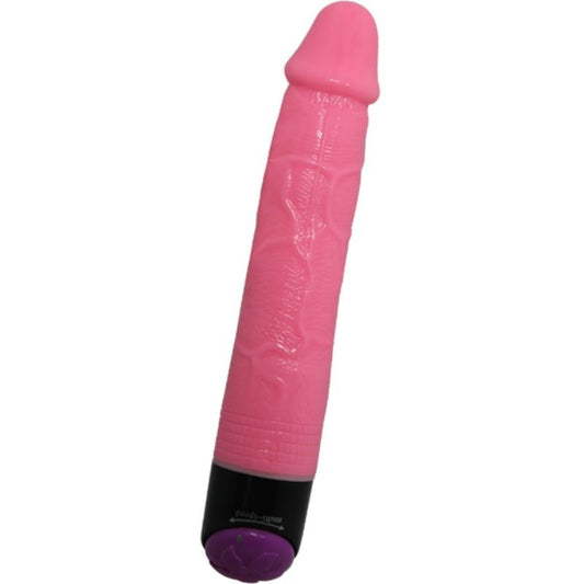 BAILE - VIBRADOR SEXO REALISTA COLORIDO ROSA 23 CM