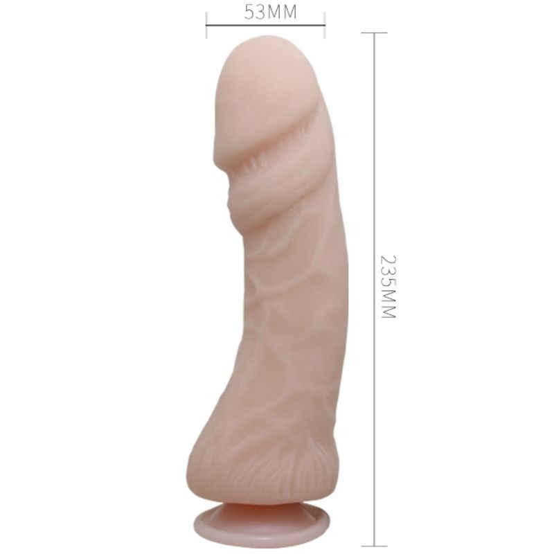 BAILE - DER GROSSE PENISDILDO MIT NATÜRLICHER VIBRATION 23,5 CM