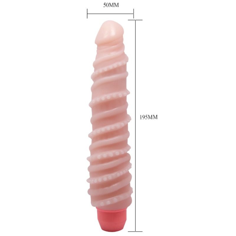 BAILE - VIBRADOR ESPIRAL SENSUAL FLEXI VIBE 19.5 CM