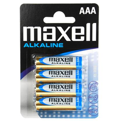 MAXELL - AAA BATTERY 4PCS