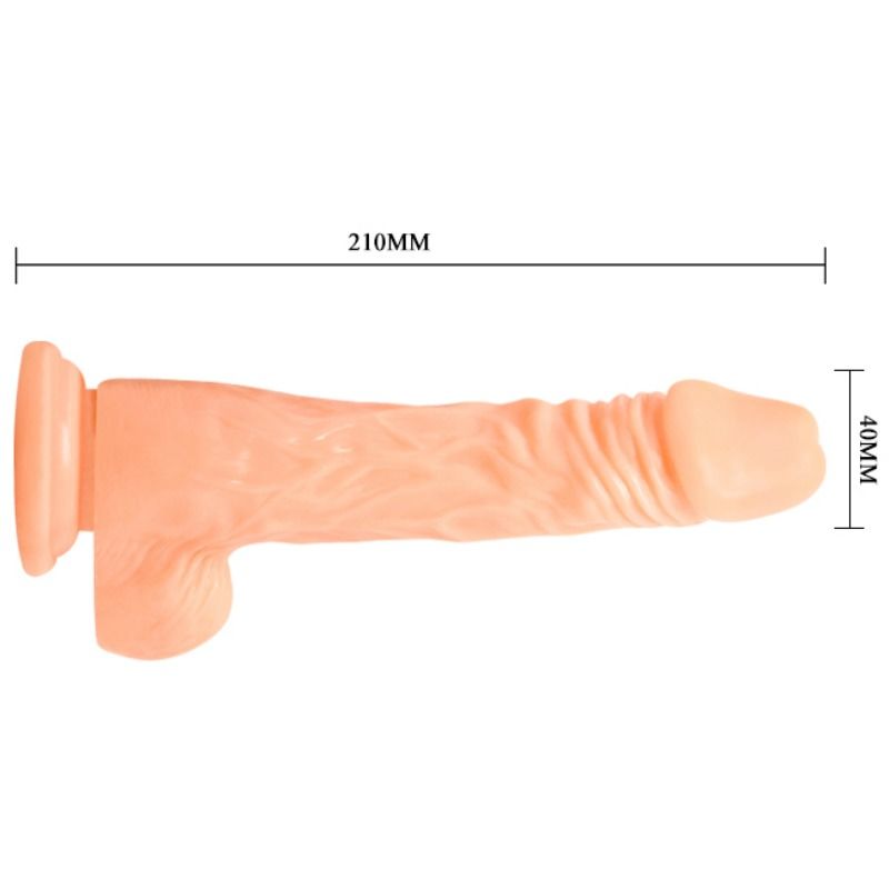 BAILE - REALISTISCHER SCHWANZDILDO MIT VIBRATOR