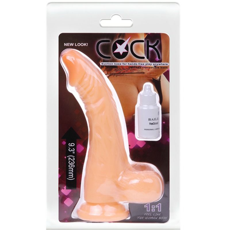 BAILE - REALISTISCHER SCHWANZDILDO MIT VIBRATOR