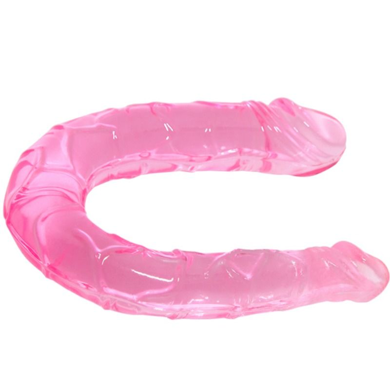 TANZ - DOPPELTER ROSA DILDO DOPPEL-DONG