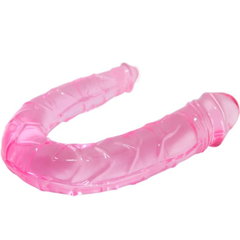 TANZ - DOPPELTER ROSA DILDO DOPPEL-DONG