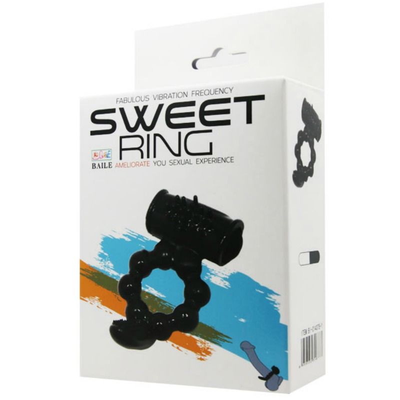 BAILE - ANEL SWEET RING COM ESTIMULADOR DUPLO