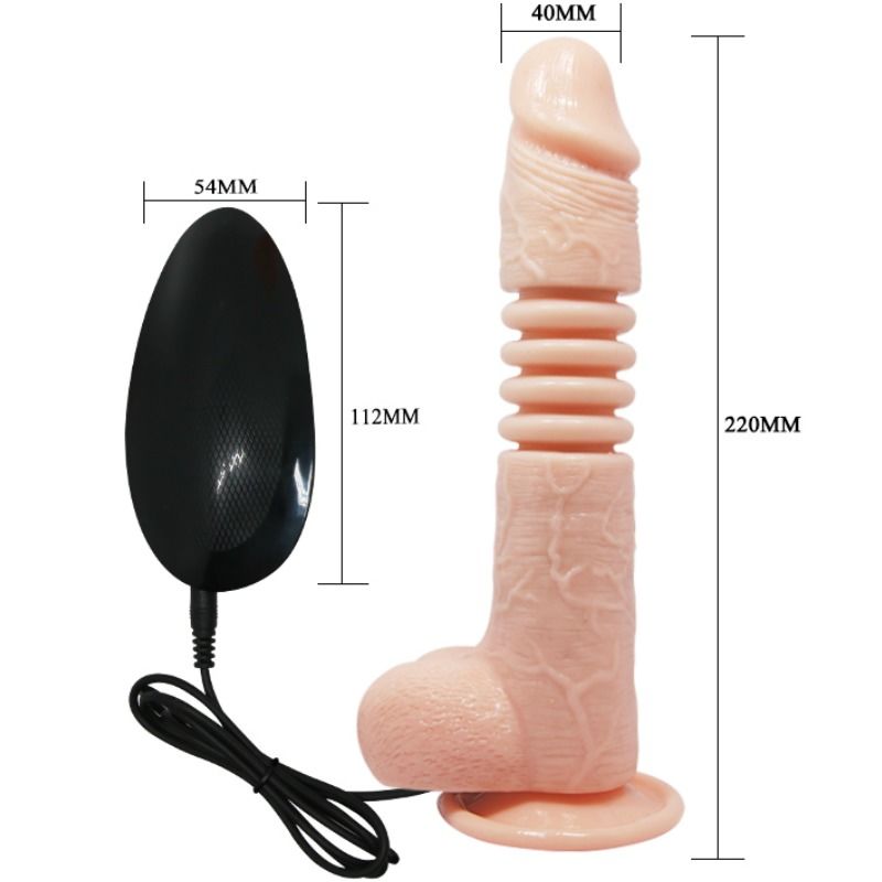 BAILE - VIBRADOR MULTIFUNO THUNDER UP