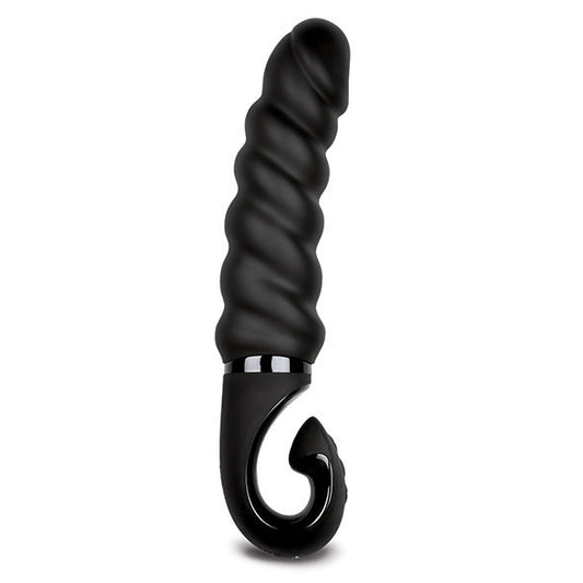 G-VIBE – G-JACK 2 – SCHWARZER VIBRIERENDER DILDO