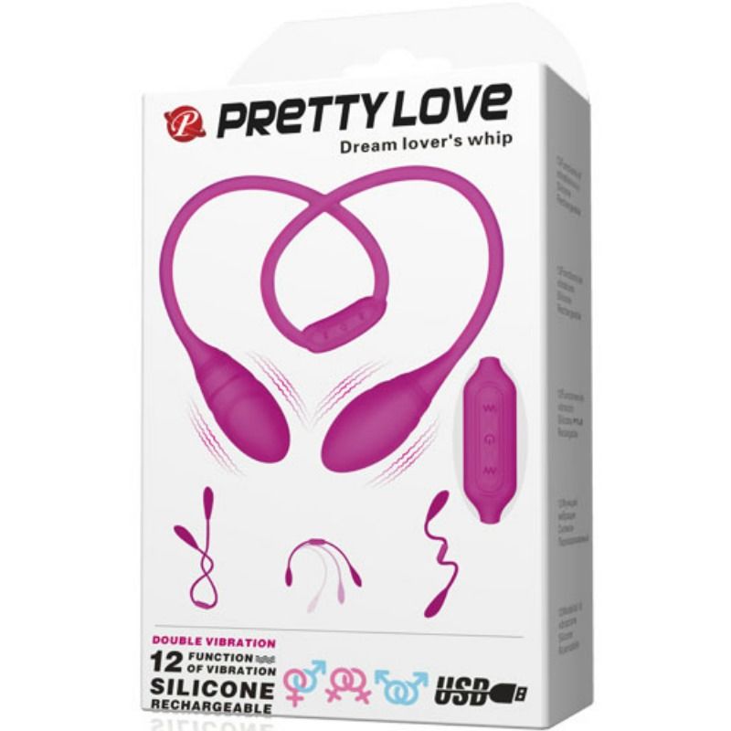 PRETTY LOVE - UNISEX STIMULATOR DREAM LOVERS WHIP