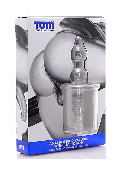 TOM OF FINLAND - VACUUM ANAL ROSEBUD WITH CLEAR EDGE