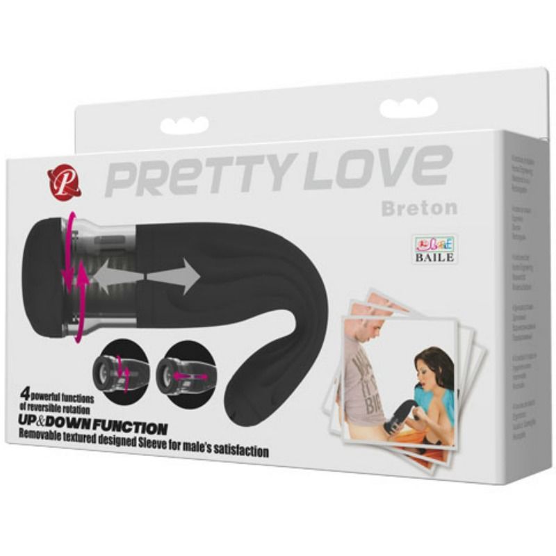 PRETTY LOVE - MASCULINO BRETON MULTIFUNO MASTURBADOR