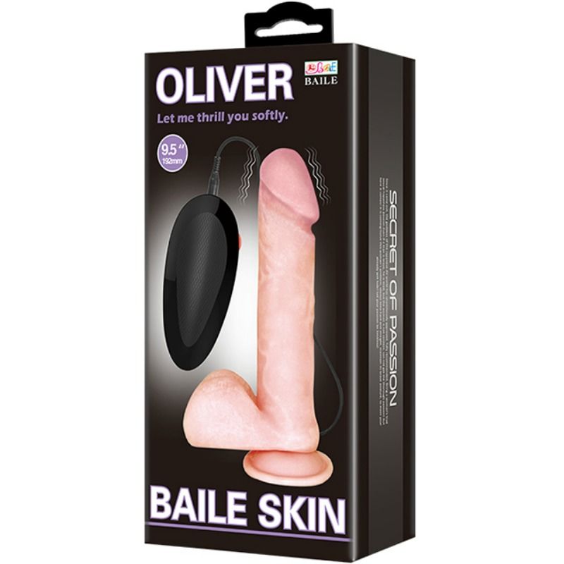 BAILE - OLIVER REALISTISCHER VIBRIERENDER DILDO